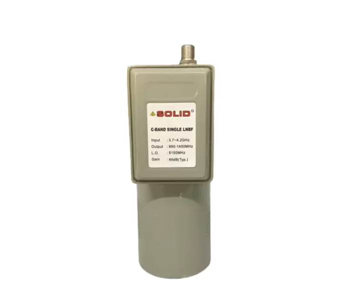 SOLID CB1-13K-SINGLE C-BAND LNBF